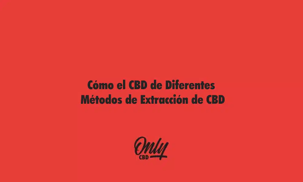 Comparación de Diferentes Métodos de Extracción de CBD
